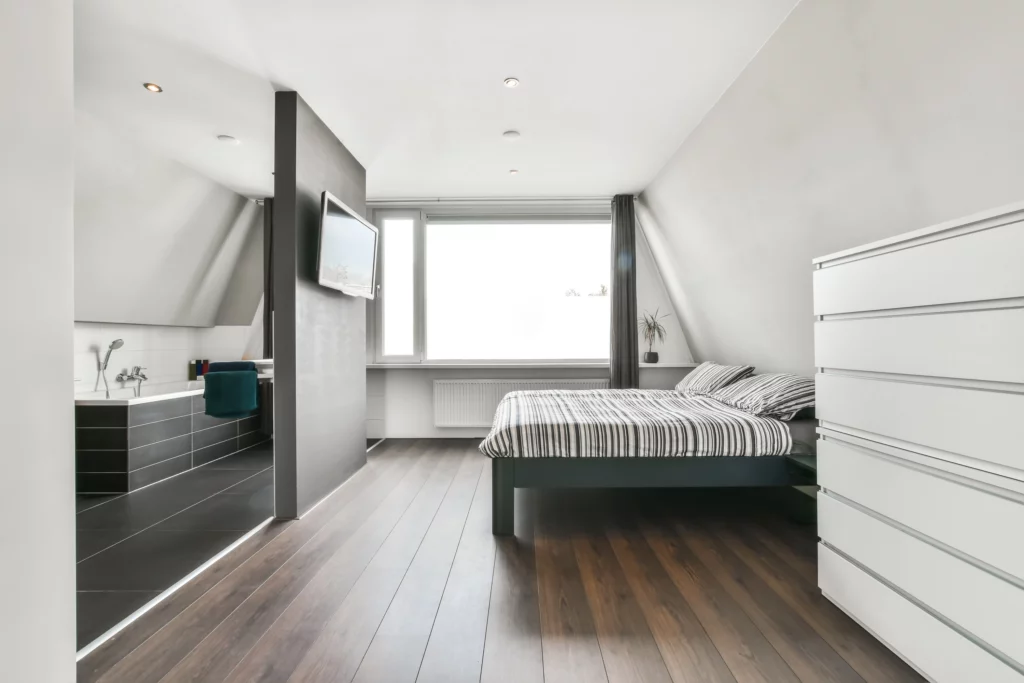 Rénovation et aménagement intérieur de chambres avec salle de bain à Reims BS Entreprise