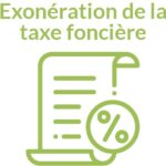 Logo Exonération taxe foncière possible avec BS Entreprise en cas de travaux isolation