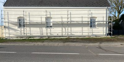 Photo 1 de la rénovation de la façade d'une maison à Reims